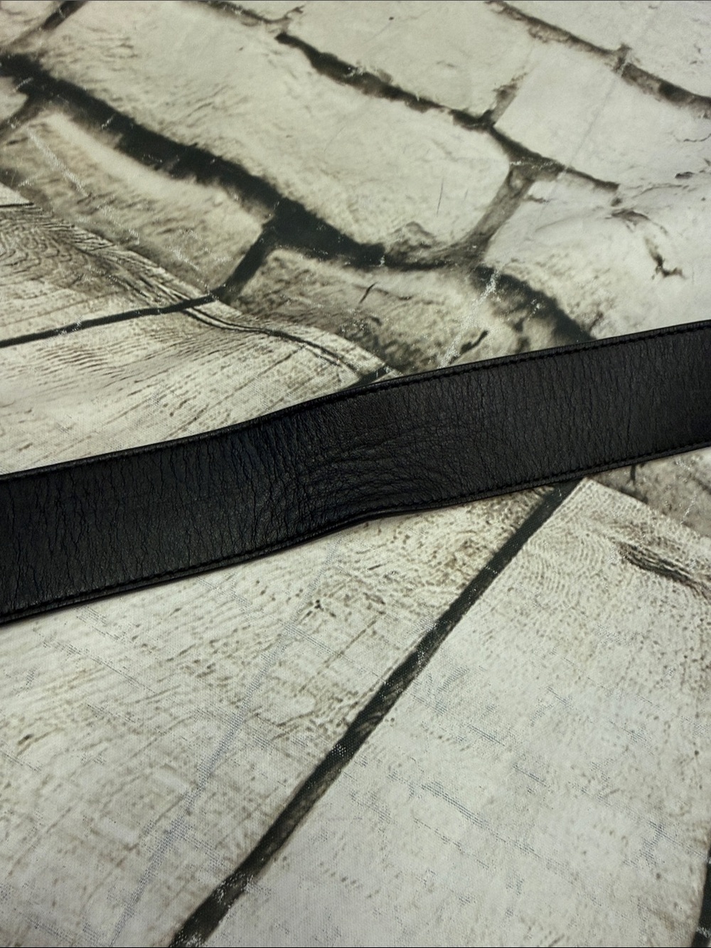 GUCCI GG Marmont Belt Black Leather Gold Buckle Size 80/32 - Picture 9 of 12